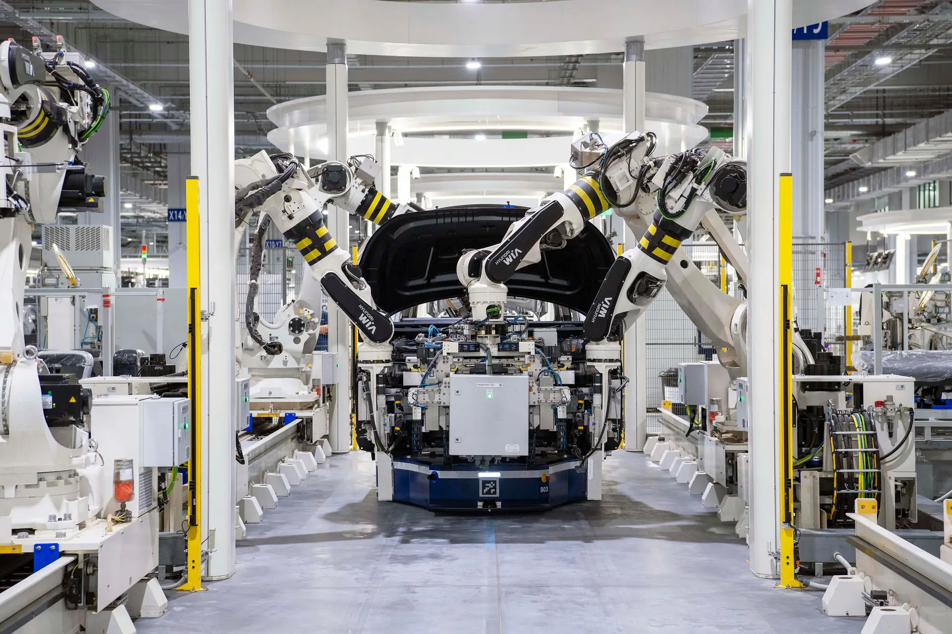 Automatisierte Produktionslinie